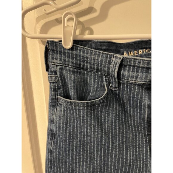American Eagle next level stretch high rise cropped jeggings 10S - Picture 5 of 6